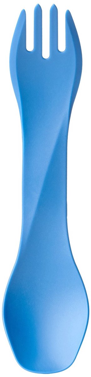 Human gear - gobites bio - reusable - cutlery - spork - light blue - camping cutlery