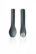 Human gear - duo - gray - cutlery - reusable - camping cutlery