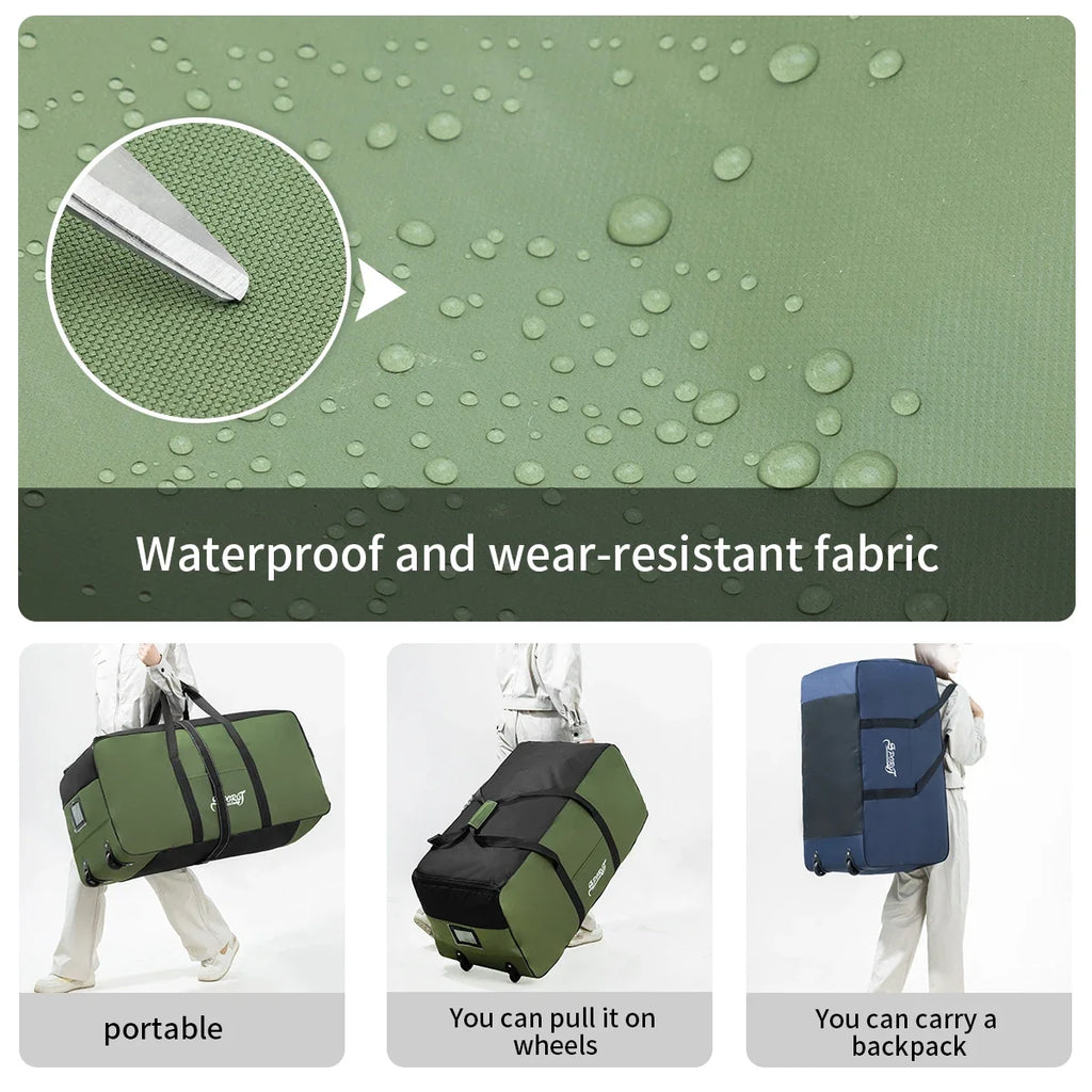 Camping Gear Storage Box with Wheels