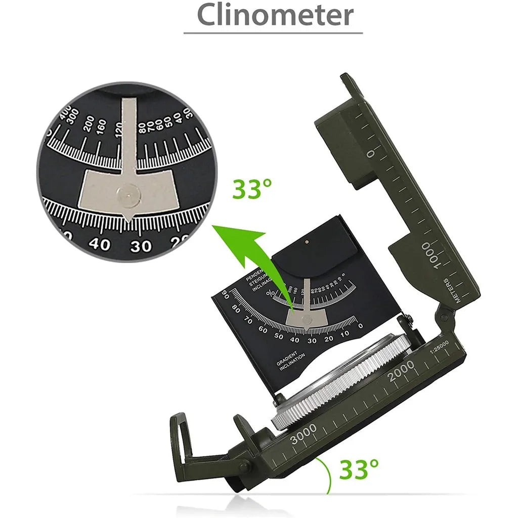Survival Gear Military Compass Camping