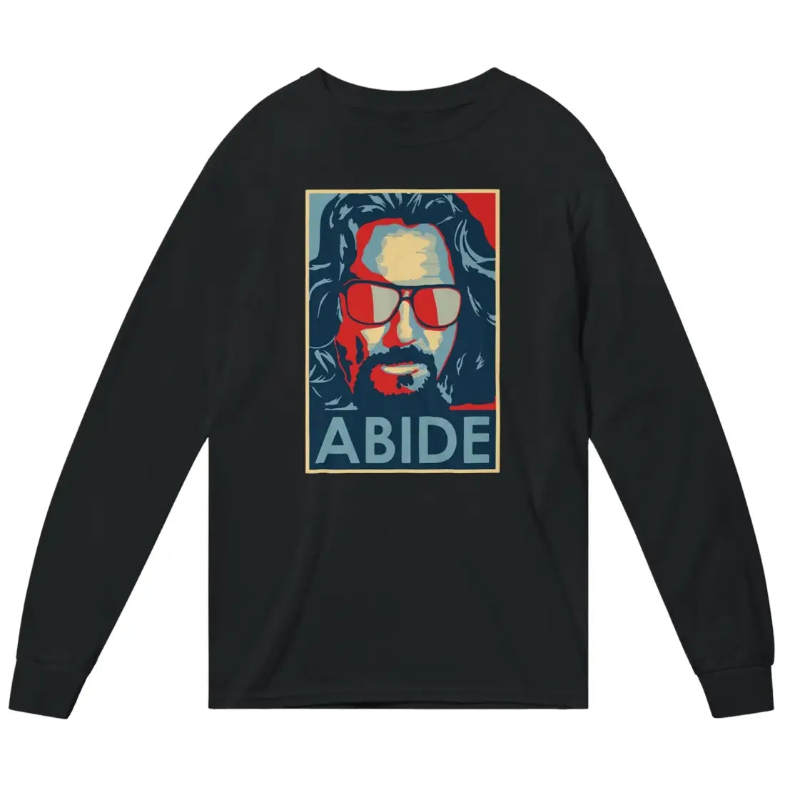 Big Lebowski Abide, Hope Style Long Sleeve Shirt