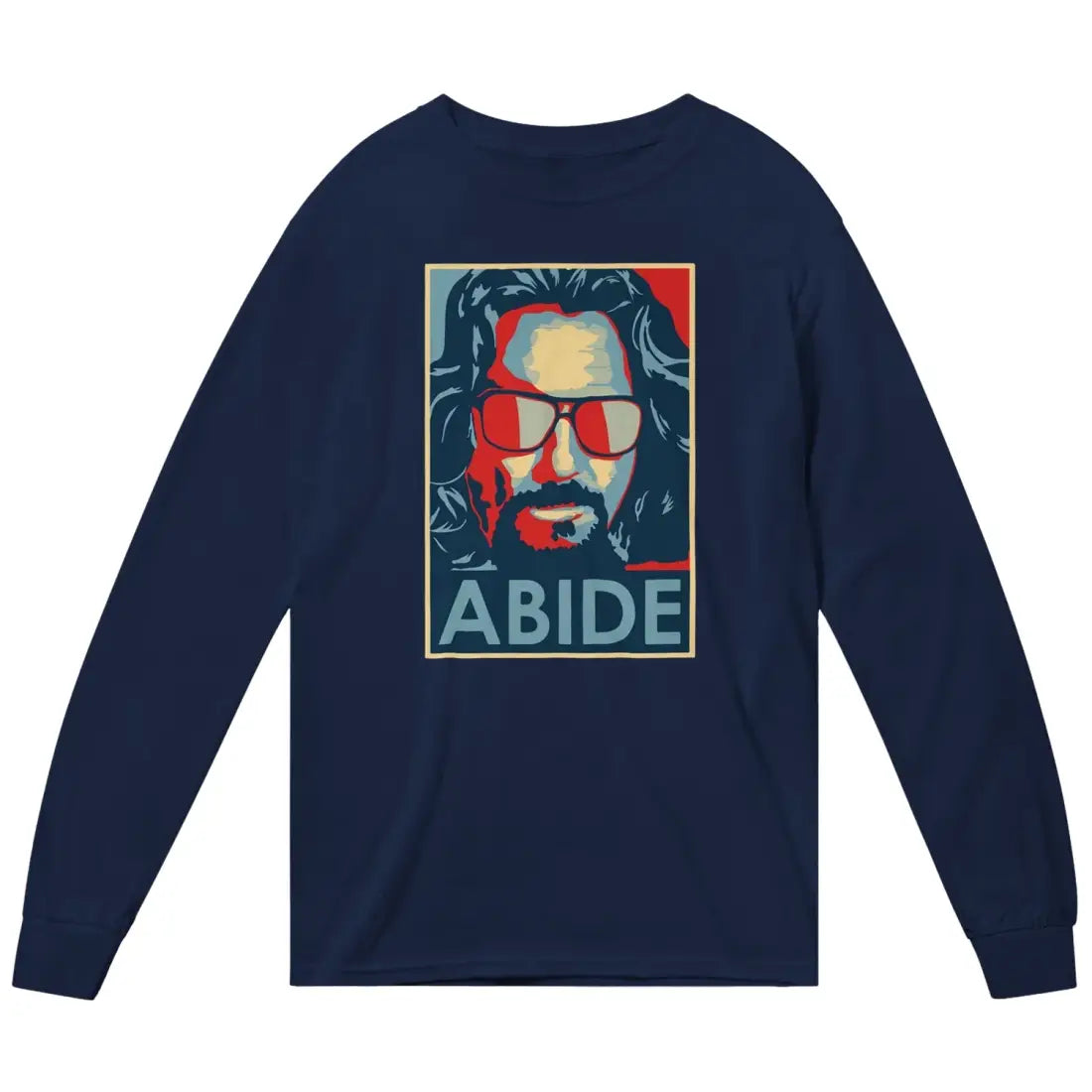 Big Lebowski Abide, Hope Style Long Sleeve Shirt