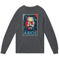 Big Lebowski Abide, Hope Style Long Sleeve Shirt