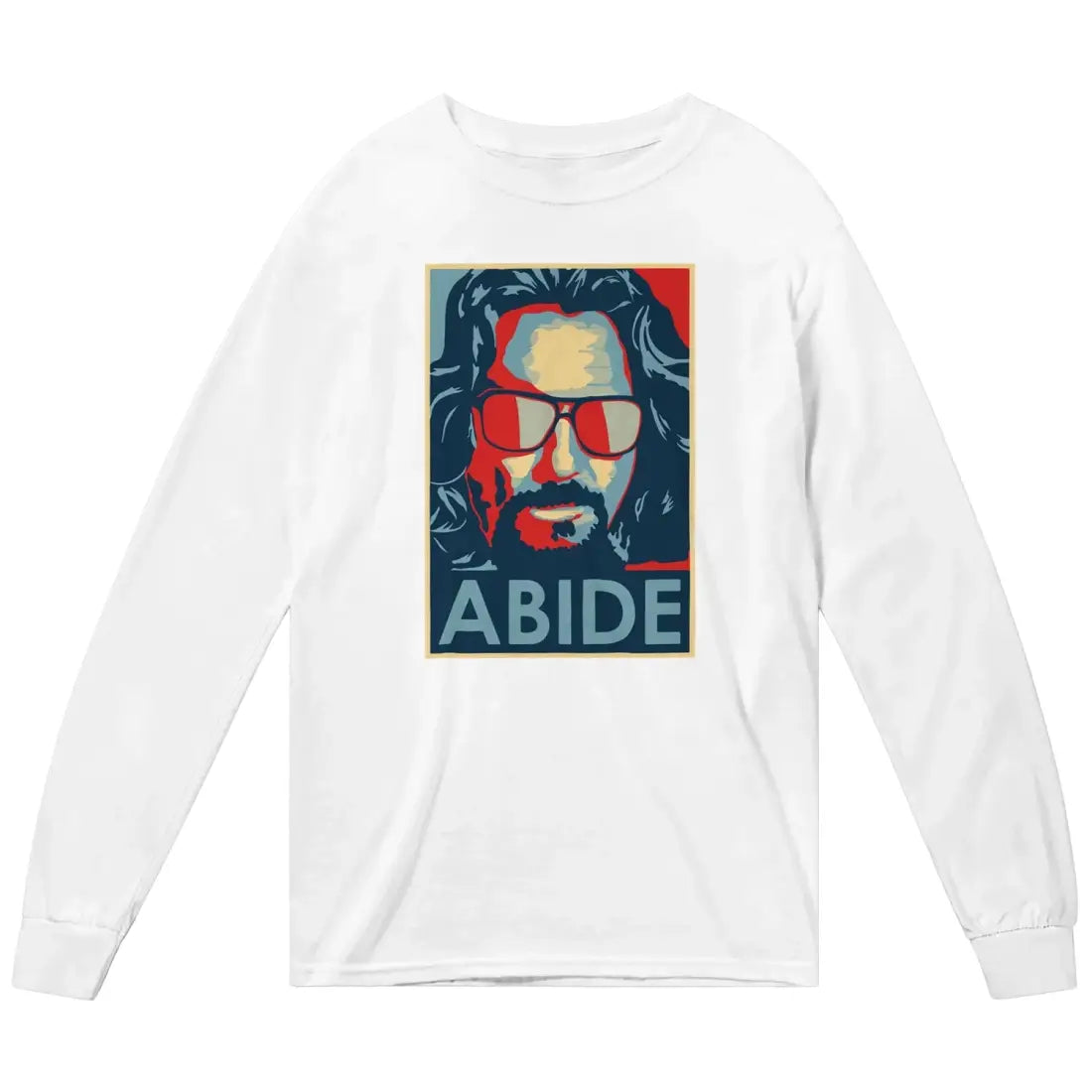 Big Lebowski Abide, Hope Style Long Sleeve Shirt