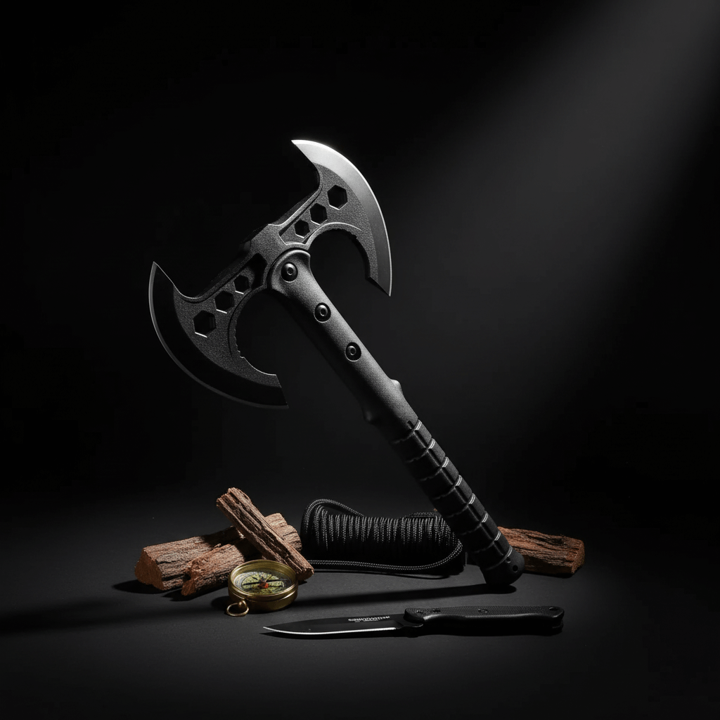 outdoor tactical camping axe | Camping, Backyard Wood-Chopping Axe