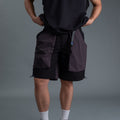 Camping Shorts 2-Tone / Nylon - Black