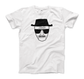 Walter White with Porkpie Hat and Sunglasses Sketch t-shirt