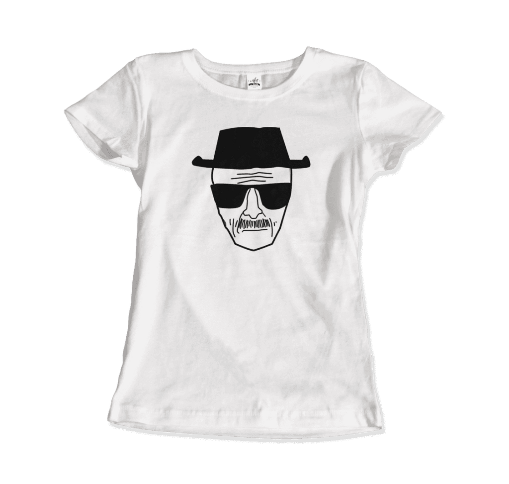 Walter White with Porkpie Hat and Sunglasses Sketch t-shirt
